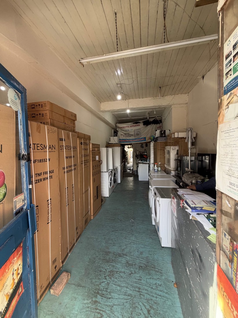 Boxed fridge freezers and washing machines, an example of the range we carry